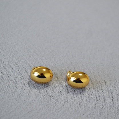 Vintage Handmade Gold Earring