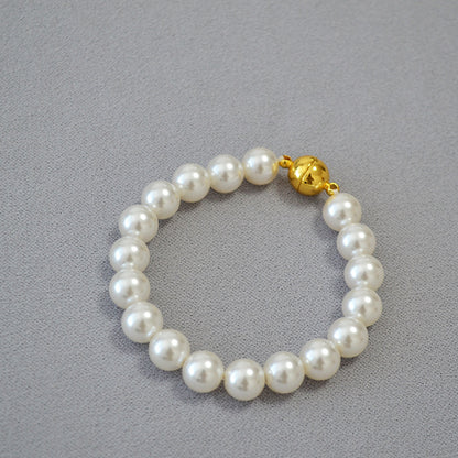 Delicate Artisan Pearl Necklace