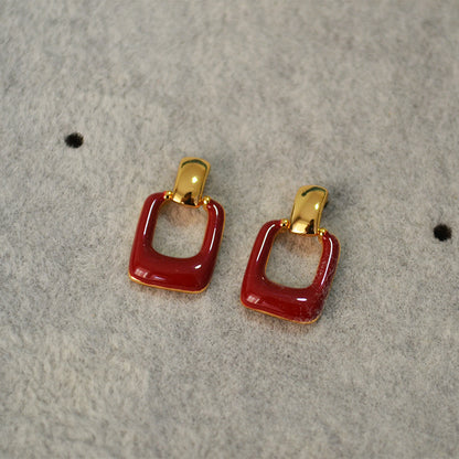 Beautiful Silver Earring with Unique Style