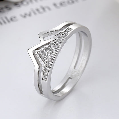 Beautiful Silver Ring with Unique Style