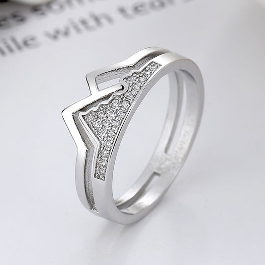 Beautiful Silver Ring with Unique Style