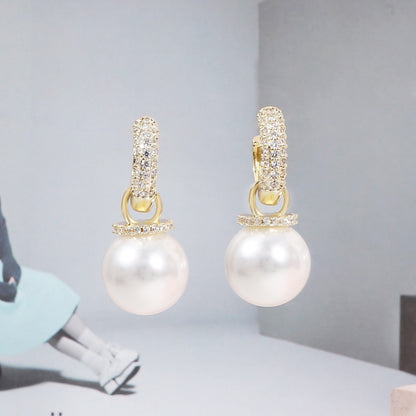 Romantic Pearl Earring for Special Moments
