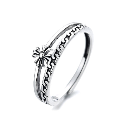Romantic Silver Ring for Special Moments