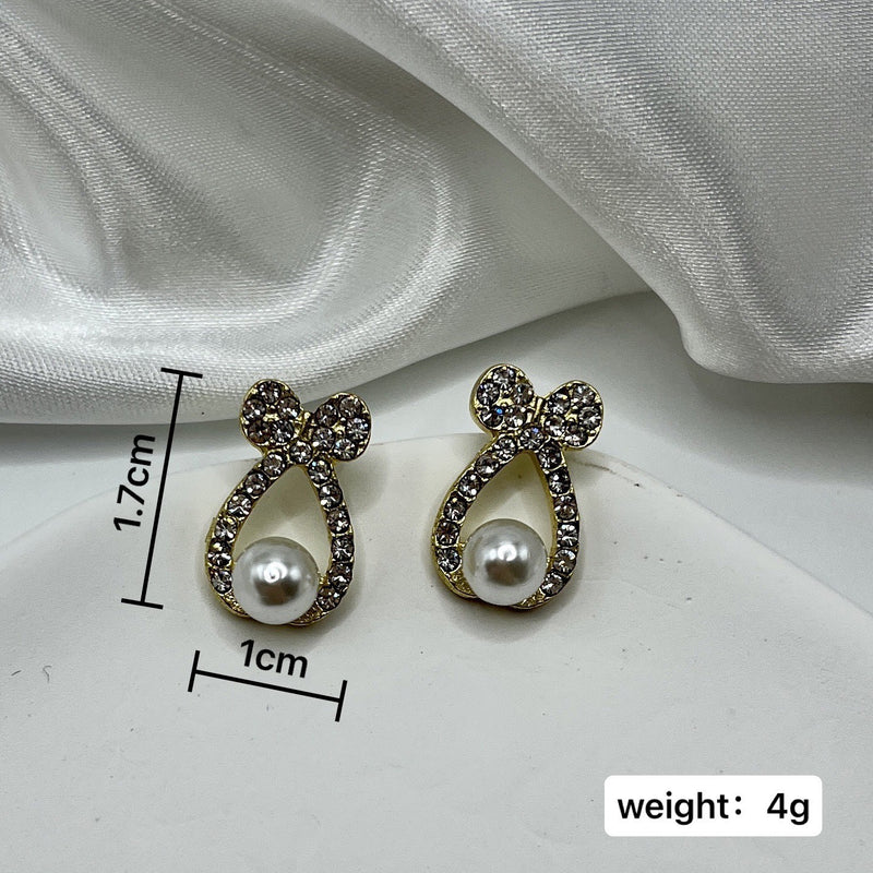 Delicate Artisan Pearl Earring