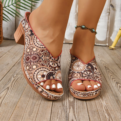 Classic Orthopedic Sandals with Timeless Style