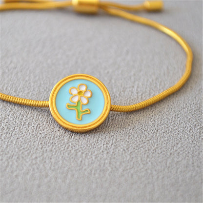 Vintage Handmade Gold Bracelet