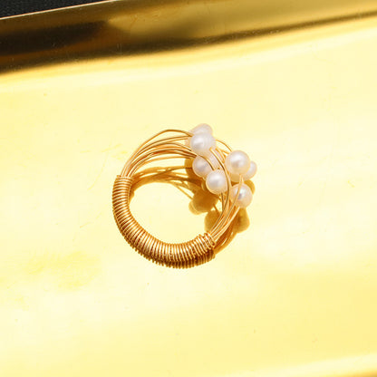 Elegant Pearl Ring for Every Occasion