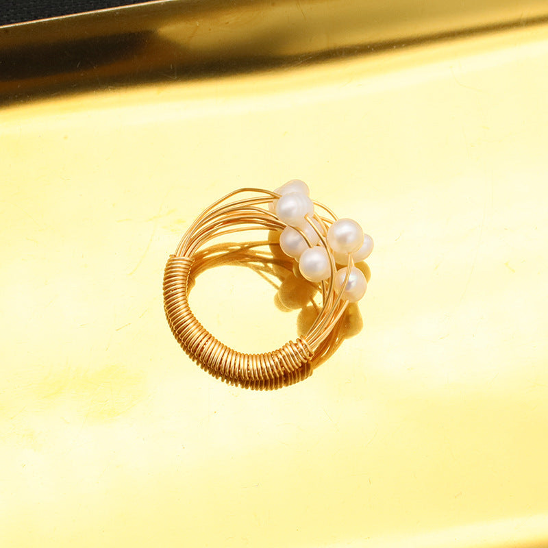 Elegant Pearl Ring for Every Occasion
