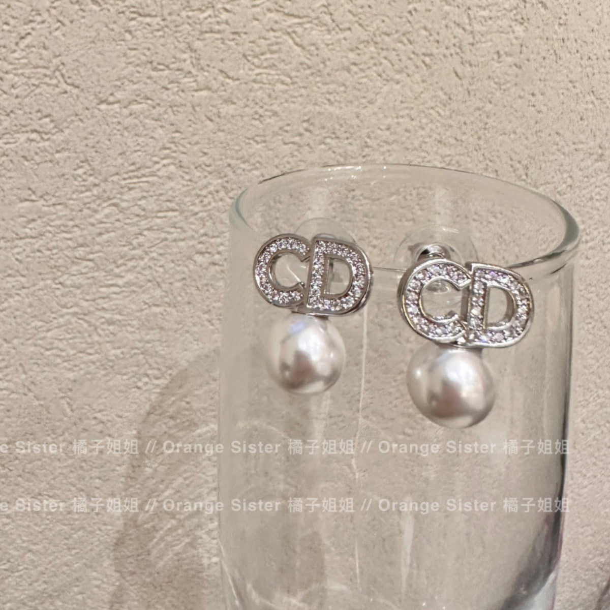 Delicate Artisan Pearl Earring