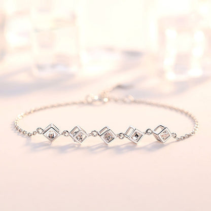 Beautiful Silver Bracelet with Unique Style