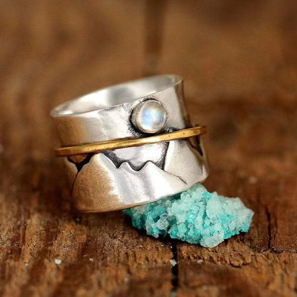 Delicate Artisan Gold Ring