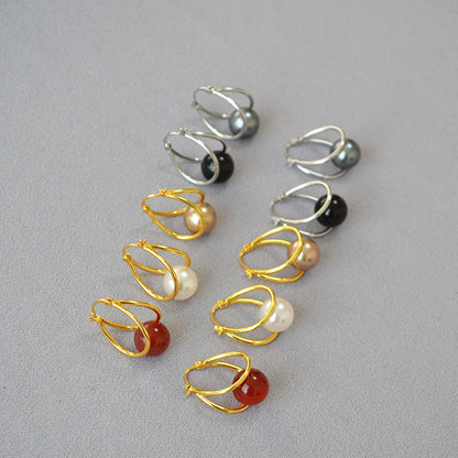 Beautiful Gold Earring with Unique Style