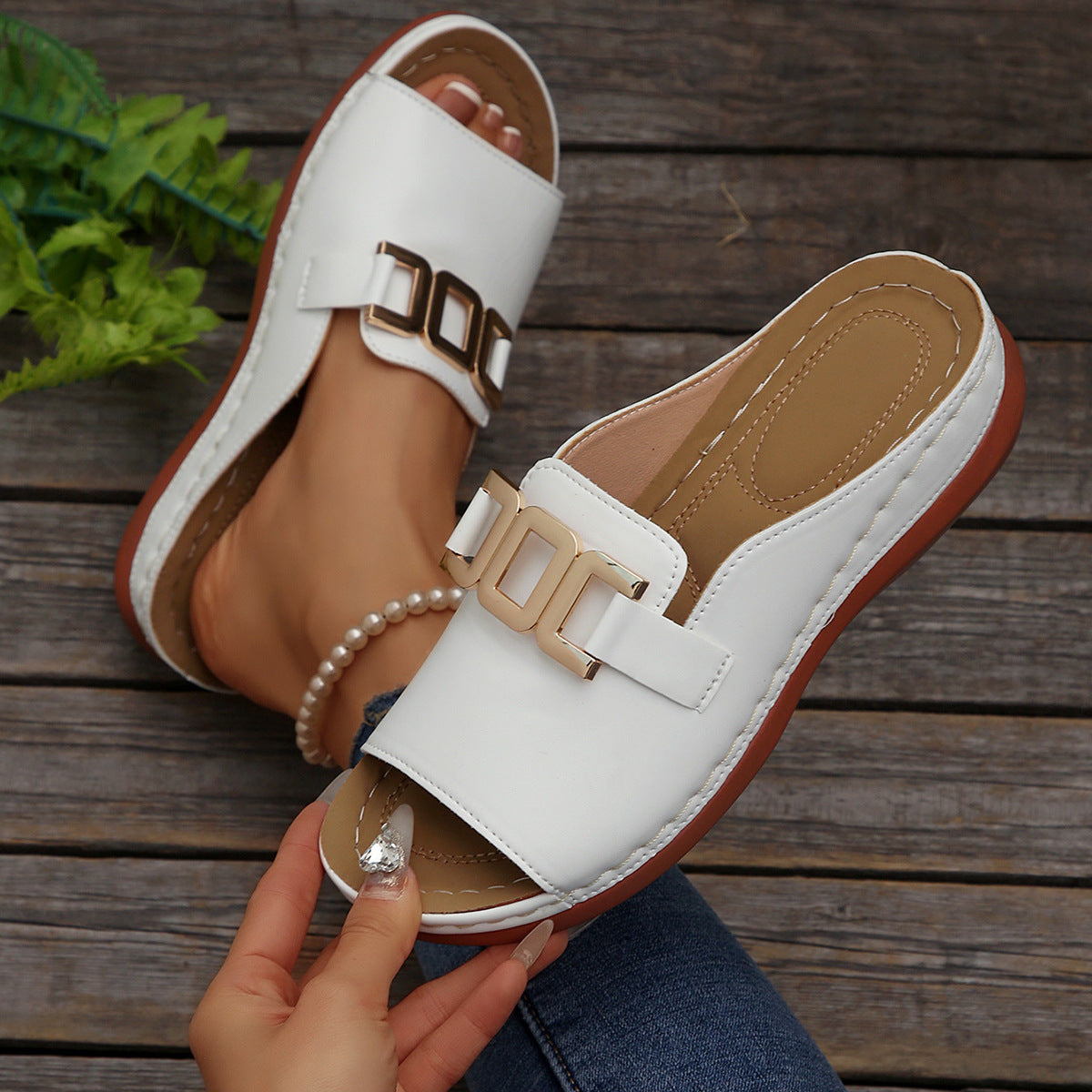 Vintage Inspired Orthopedic Sandals