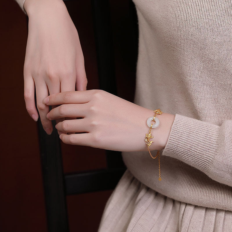 Vintage Handmade Gold Bracelet