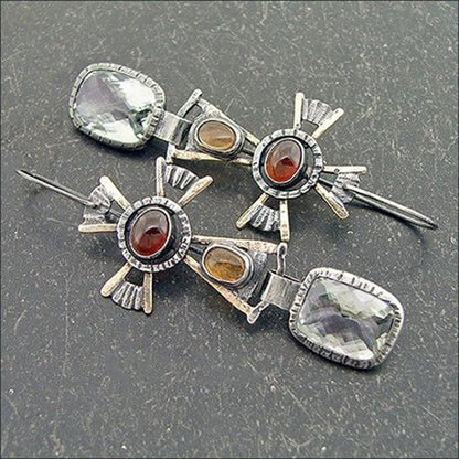 Beautiful Silver Earring with Unique Style