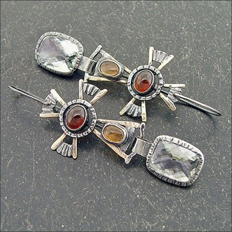 Beautiful Silver Earring with Unique Style