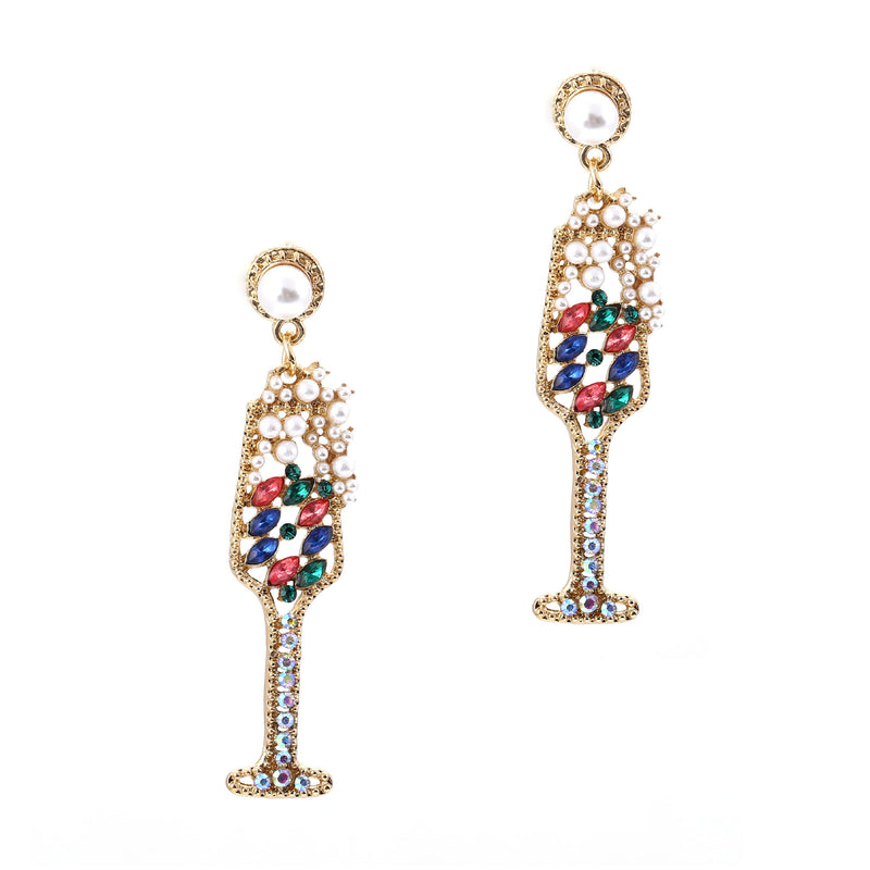 Delicate Artisan Pearl Earring