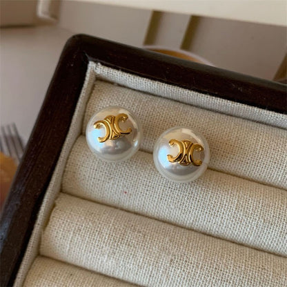 Vintage Handmade Pearl Earring