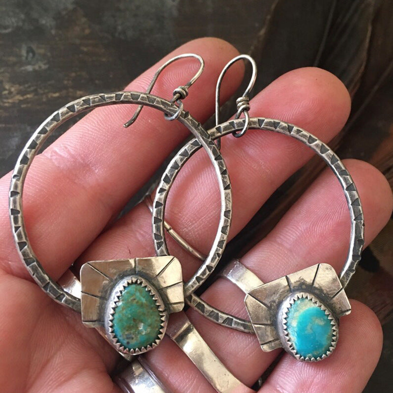 Delicate Artisan Silver Earring