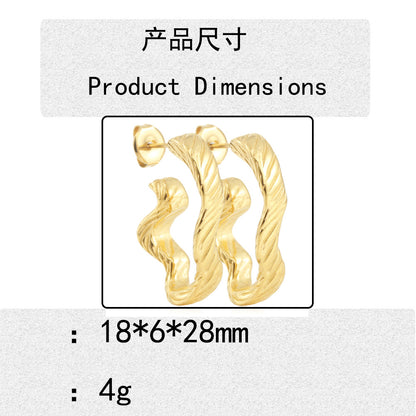 Beautiful Gold Earring with Unique Style