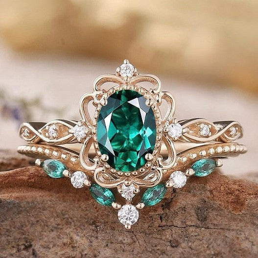 Delicate Artisan Gold Ring
