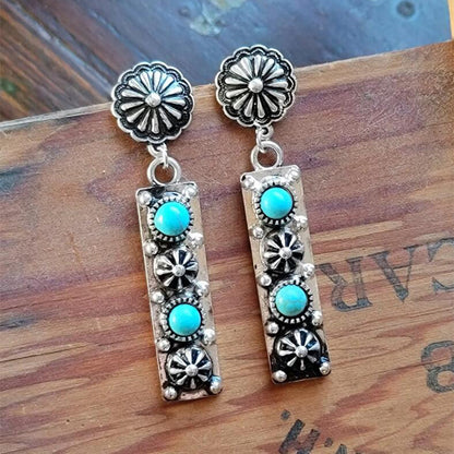 Vintage Handmade Silver Earring