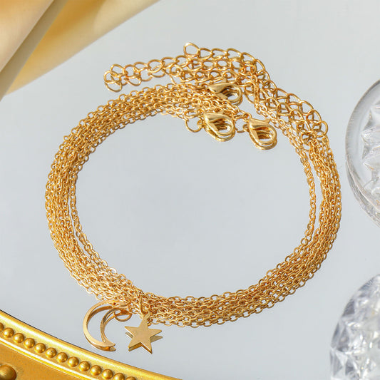 Beautiful Gold Set with Unique Style