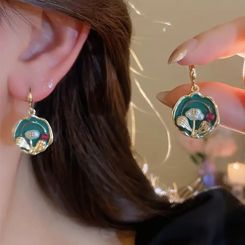 Vintage Handmade Pearl Earring