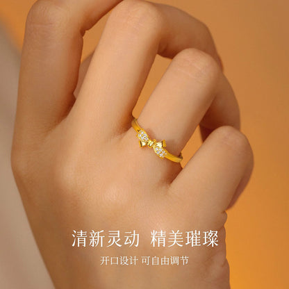 Vintage Handmade Gold Ring