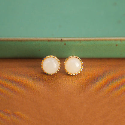 Delicate Artisan Gold Earring