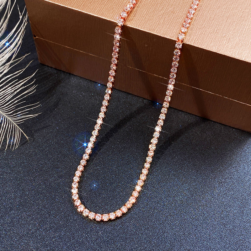 Vintage Handmade Gold Necklace
