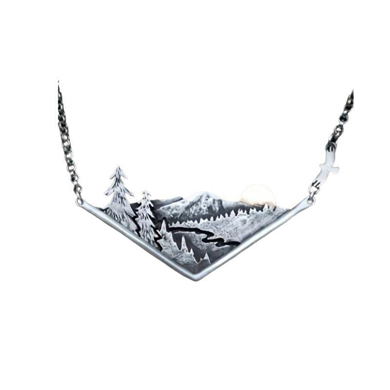 Beautiful Silver Set with Unique Style