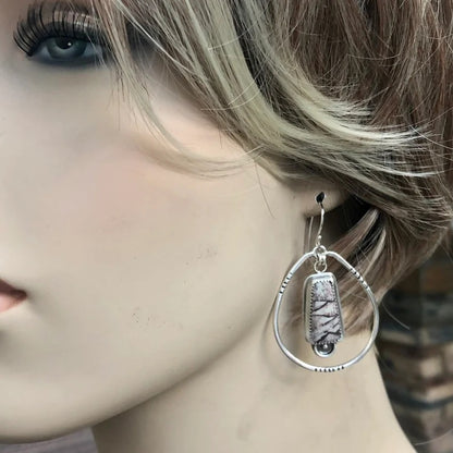Delicate Artisan Silver Earring
