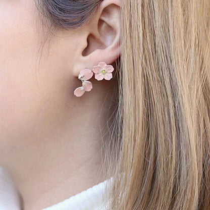 Vintage Handmade Silver Earring