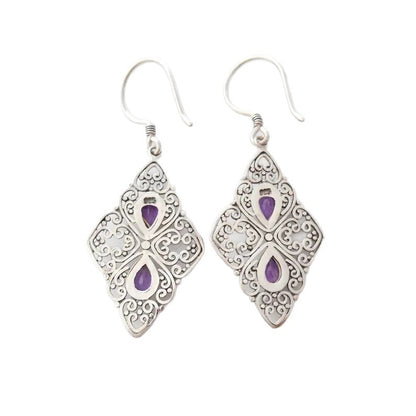 Vintage Handmade Silver Earring