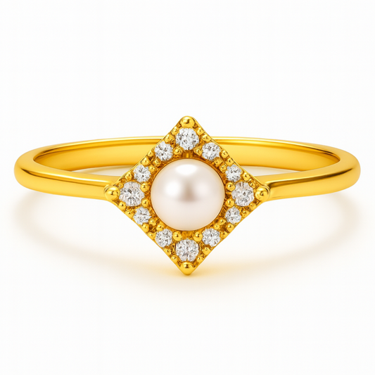 Diamond Halo Ring