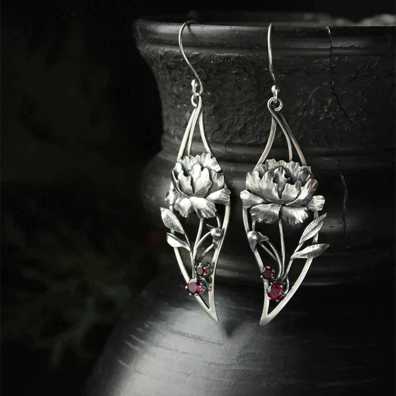 Delicate Artisan Silver Earring