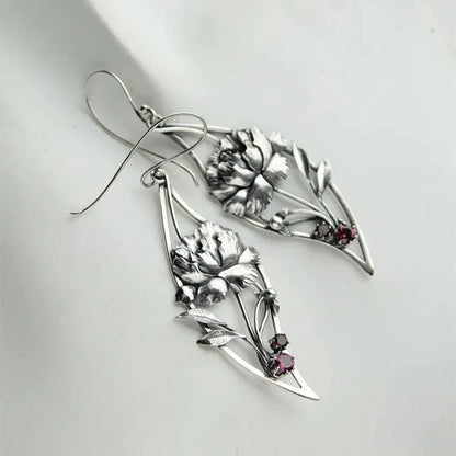 Delicate Artisan Silver Earring