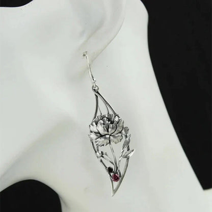 Delicate Artisan Silver Earring