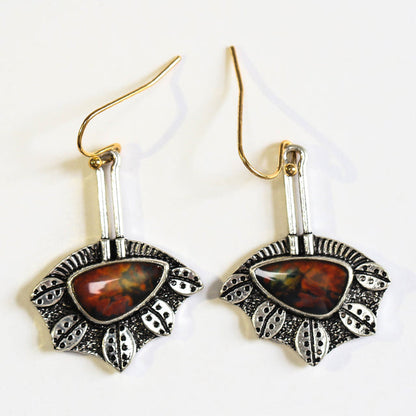 Delicate Artisan Silver Earring