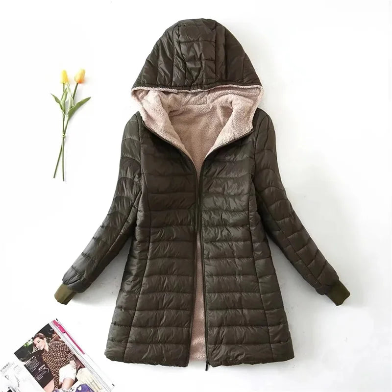 JO | Loose hooded jacket
