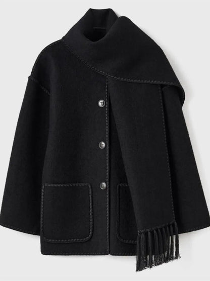 JO | Stylish warm scarf and jacket