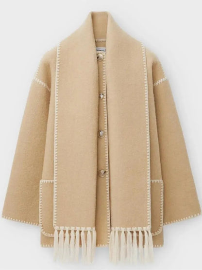 JO | Stylish warm scarf and jacket