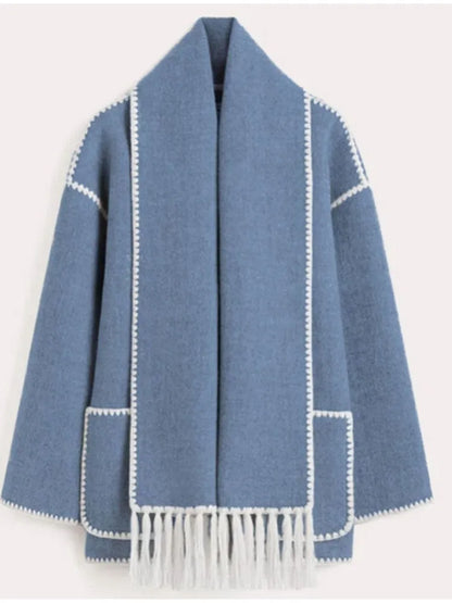 JO | Stylish warm scarf and jacket