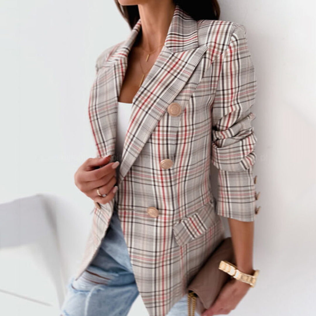 JO | Minimalist patterned jacket for women