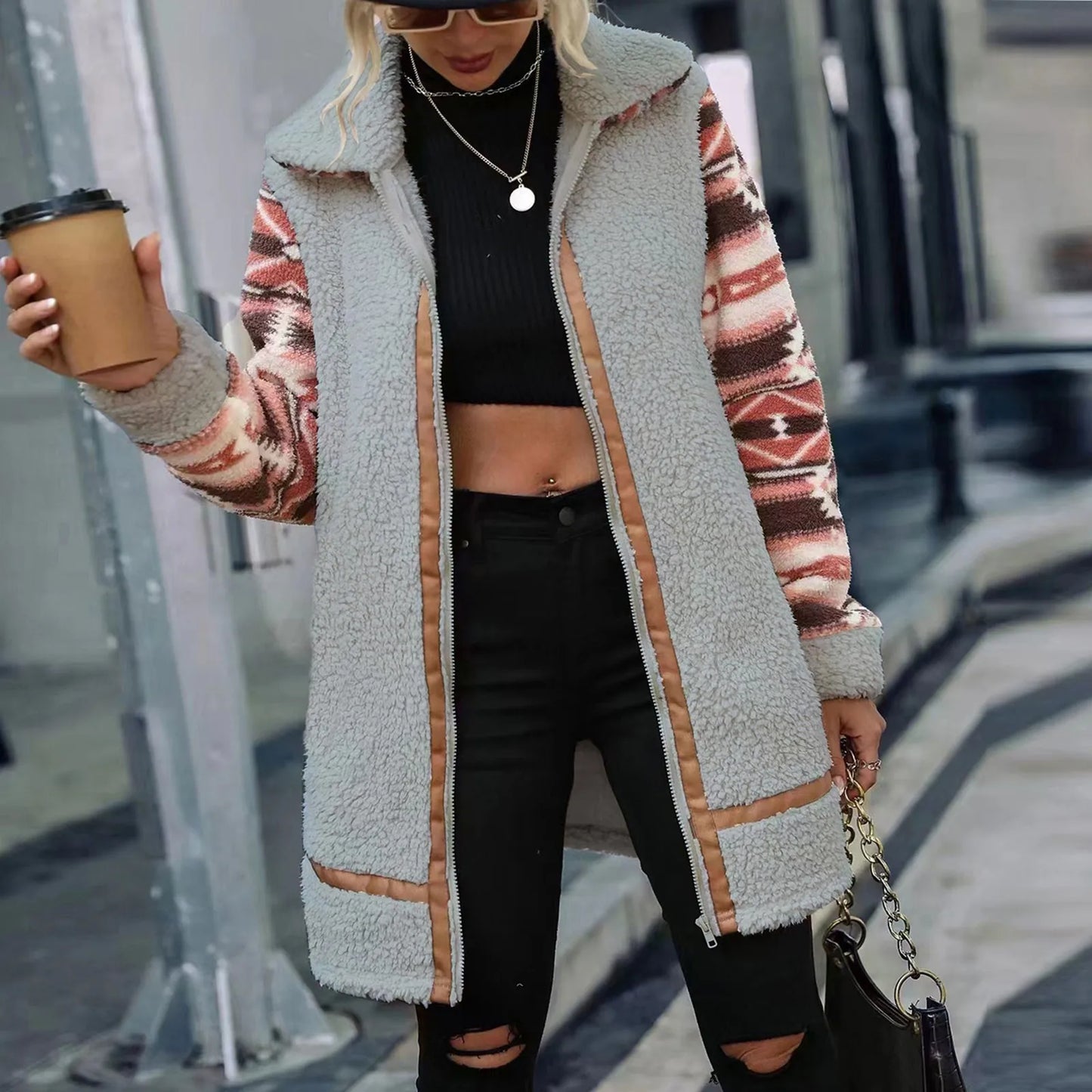 JO | Trendy Zip Jacket for women