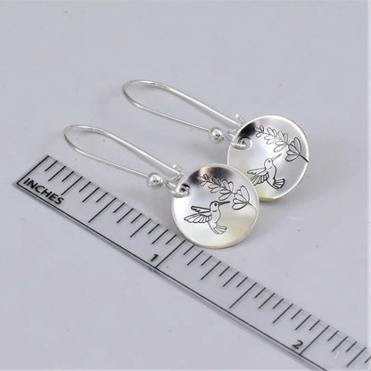 Romantic Silver Earring for Special Moments