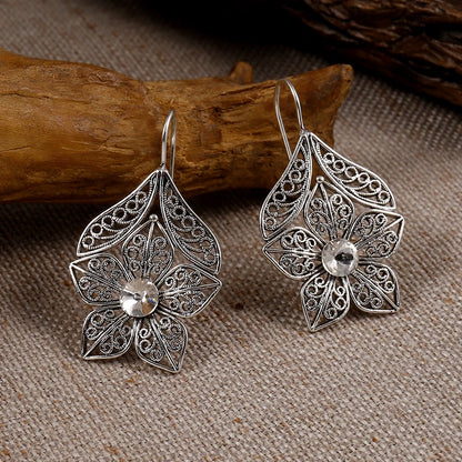 Romantic Silver Earring for Special Moments