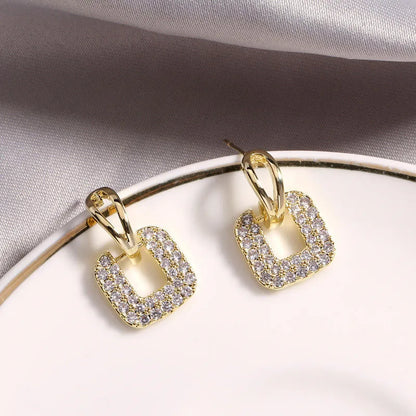 Delicate Artisan Gold Earring