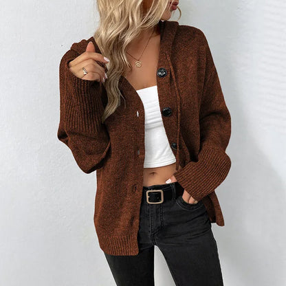 JO | Cozy cardigan with hood
